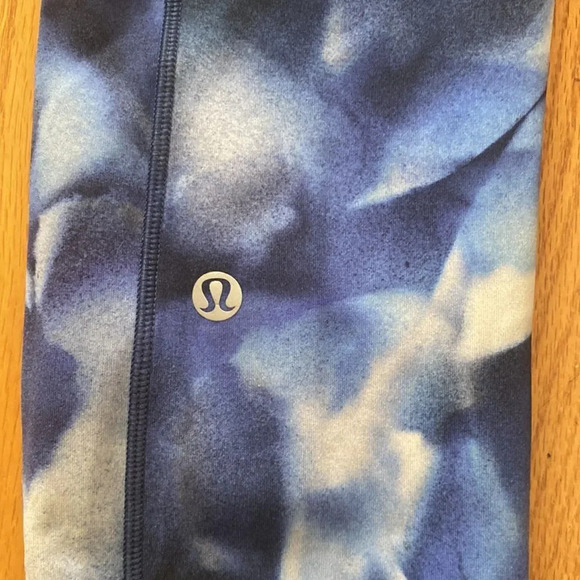 Lululemon 4 Wunder Under Hi-Rise Tight Blush Blossom Alpine White Midnight Navy - Picture 10 of 12